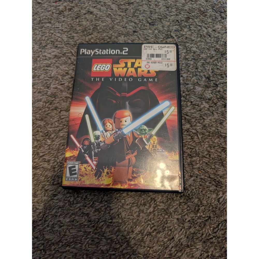 Lego Star Wars The Video Game Sony PlayStation 2 PS2 Action Adventure Eidos